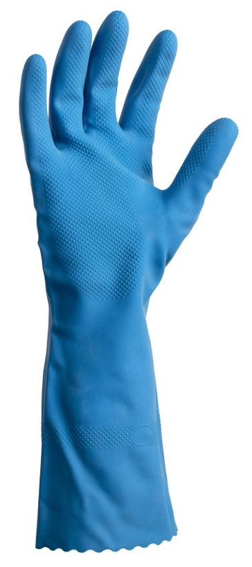 Silverlined Latex Gloves Powder Free - Blue, XL, 300mm Cuff, 70.0g (Per 2 Gloves/Pack)