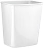 Plastic Rectangle Bin 8L - White, 8L Capacity (Per Each)