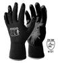 Nitrile Smooth Work Gloves - Black, M, 13 Gauge (Per Pair)