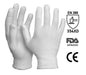 Processing Cut Resistant Gloves - White, XL, 13 Gauge (Per Pair)