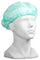Polypropylene Bouffant Hats - Green, 610mm Wide , 12gsm (Per 600 Hats/Box)