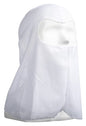 Polycotton Full Face Balaclavas - White, 390mm, Reusable/Washable (Per 200 Balaclavas/Box)