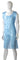 Polyethylene Back Tie Apron - Blue, 800mm x 1250mm x 30mu (Per 500 Aprons/Box)