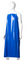 Reusable PVC Apron with Hooks - Blue, 900mm x 1200mm, 300mu (Per Each)