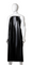 Reusable PVC Apron with Hooks - Black, 900mm x 1200mm, 300mu (Per Each)
