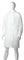 Polypropylene Domed Laboratory Coat - White, L, 45gsm (Per Each)