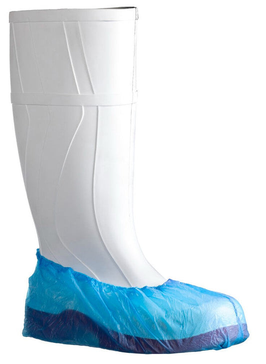 Polypropylene Shoe Covers - Blue, 200mm x 400mm, 25gsm (Per 600 Covers/Box)