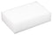 Nano Sponge Erasers Small - White, 75mm x 100mm x 35mm (Per Each)