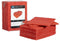 Regular Scouring Pads - Red, 150mm x 200mm x 8mm (Per 80 Pads/Box)