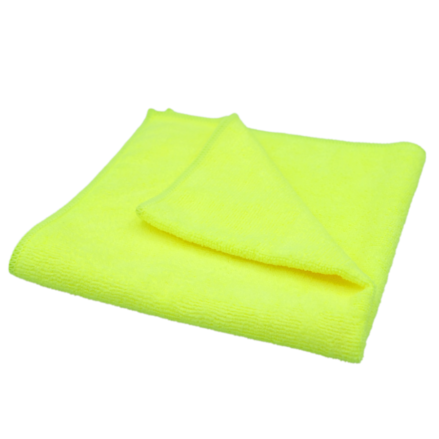 Microfibre Dusting Cloth - Yellow, 400mm x 400mm, 200gsm (10)