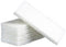 Thick Scouring Pads - White, 115mm x 250mm x 20mm (Per 40 Pads/Box)