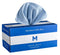 Dispenser Microfibre Cloths - Blue, 300mm x 300mm, 185gsm (Per Pack)