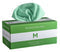 Dispenser Microfibre Cloths - Green, 300mm x 300mm, 185gsm (Per Pack)
