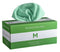 Dispenser Microfibre Cloths - Green, 300mm x 300mm, 185gsm (50)