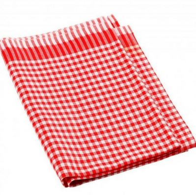 Regular Tea Towels - Red, 500mm x 750mm, 72g (Per Towel)