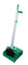 Lobby Upright Brush & Pan Set - Green, 360mm x 275mm x 820mm (Per 1 Set/Pack)