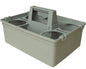 Cleaning Caddy - Grey, Holds 4 Bottles (Per Each)