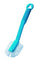 Radial Dish Brush - Blue, Front Scraper (Per Each)