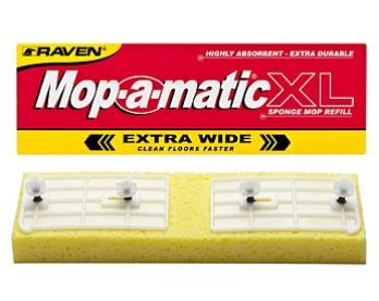 Mop-a-Matic XL Mop Head - Yellow, 275mm x 22mm (Per Each)