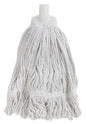 Looped Cotton Mop Head - White, 25mm x 350g / 300mm (Per Each)