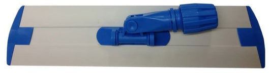 Flat Mop Head Frame Head - Blue, 500mm Wide (Per Each)
