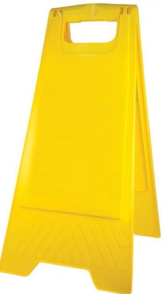 Safety Sign Blank - Yellow, 290mm x 660mm (Per Each)