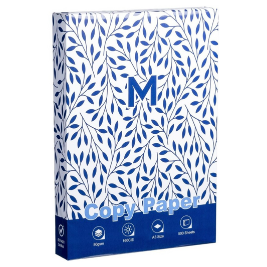 Office Copy Paper A3 - White, 80gsm, 160CIE, 500 Sheets, FSC Mix® (Per 500 Sheets/Ream)