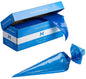 Premium Piping Bags - Blue, 550mm / 22 Inch x 80mu (Per 5 Roll/Box) *Anti-Slip Coating
