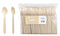 Wooden Dessert Spoon - Natural, 160mm Long, FSC 100%® (Per 100 Units/Pack)