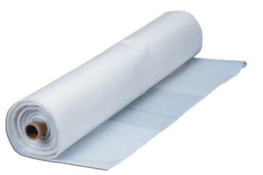 SWS Polyethylene Sheet - Clear, 4m x 50m x 125mu (Per Roll)