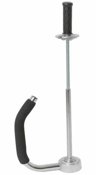 Metal Stretch Film Dispenser - Silver, Fits: 300mm-500mm Rolls (Per Each)